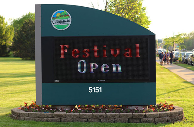 Konkel Park - Reader Board